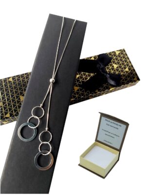 925 SILVER CHOKER NECKLACE GLOBAL SILVER N63