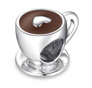 Charms srebro KAWA do bransolet Pandora C123