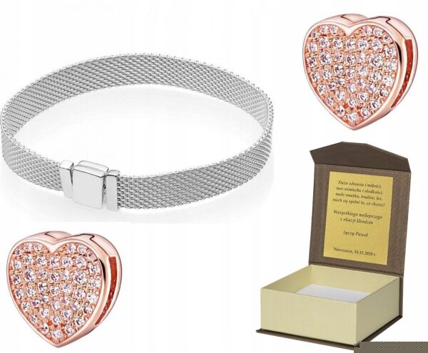 Bransoletka do Charms REFLEXIONS 18cm + GRATIS B50