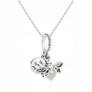 Srebrny łańcuszek naszyjnik 50 cm ŚWIETLIK LC180