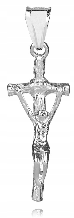 925 Srebrny Krzyżyk Katolicki 925 1,34g 3,2cm K19
