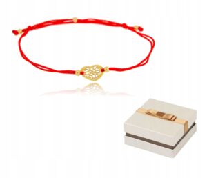 Bransoletka Złota Ażurowe Serce BZ25