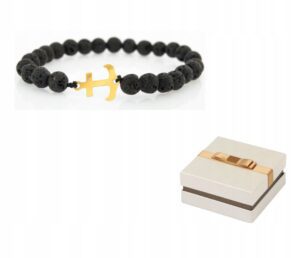 Złoto 585 Bransoletka Złota Męska Kotwica 14 karatów BZ73