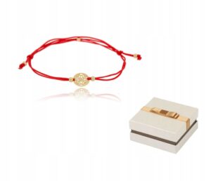 Bransoletka Złota Ażurowe Kółko BZ24