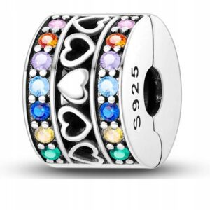 Charms KLIPS do bransolet modułowych zawieszka srebro C495