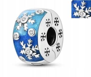 CHARMS KLIPS Święta Mikołajki prezent Mikołaj do bransolet zawieszka C534