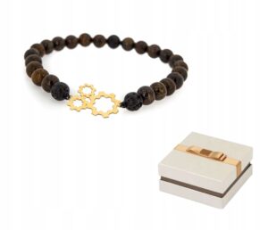 Złoto 585 Bransoletka Złota Dla Mężczyzny Koła Zębate 14 karatów BZ37