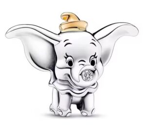 Charms SŁOŃ SŁONIK do bransolet zawieszka srebro C572