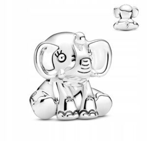 CHARMS SŁOŃ NA SZCZĘŚCIE do bransolet modułowych zawieszka X1
